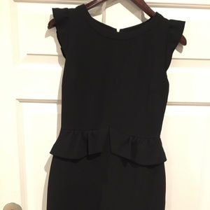 Sandro size 1 little black dress